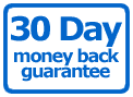 With our 100% unconditional 30 Day Money Back Guarantee, you can't go wrong!